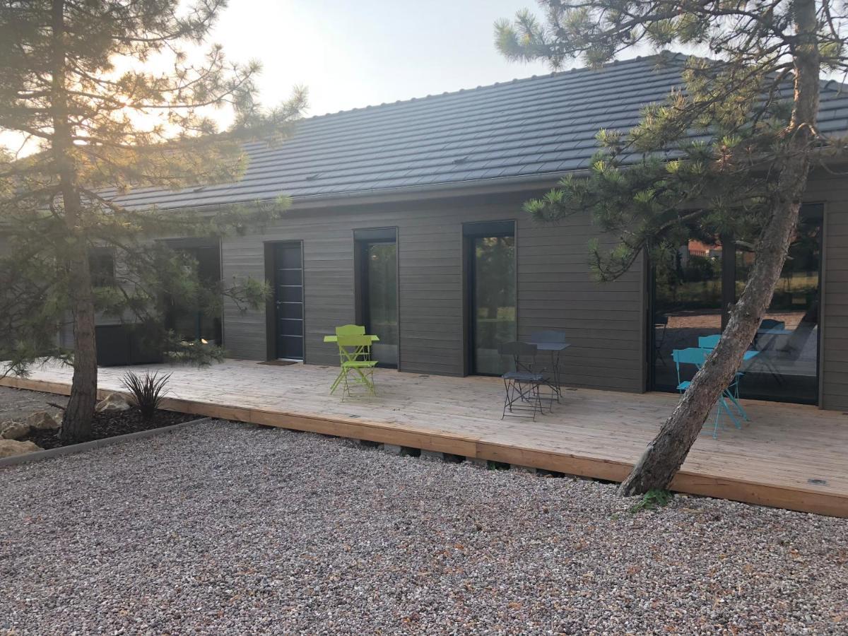 Cosy Wood House Laubressel Exterior foto
