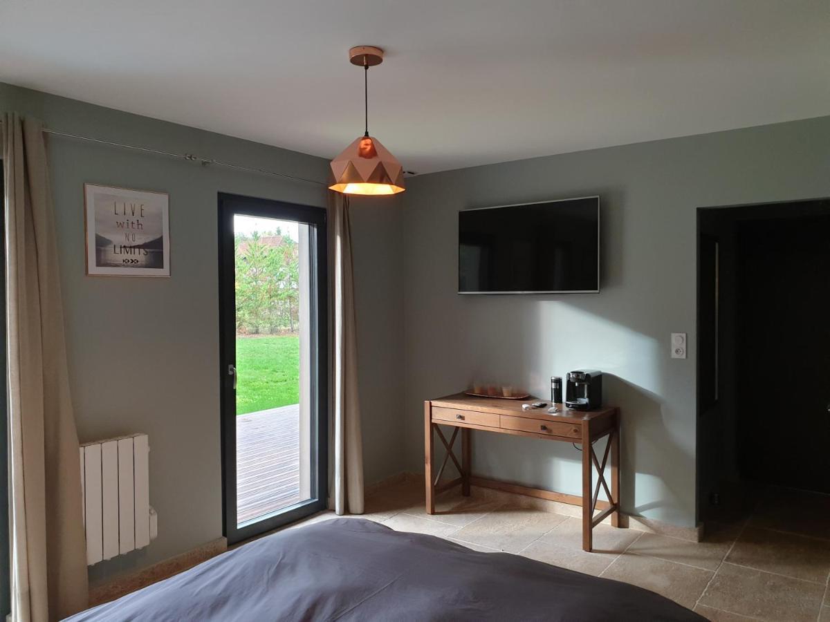 Cosy Wood House Laubressel Exterior foto